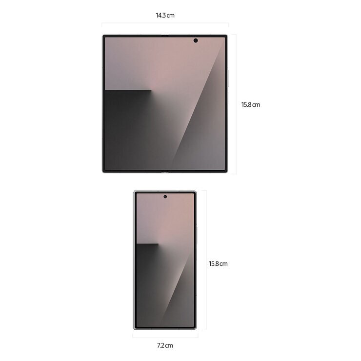 Samsung Galaxy Z Fold 7 512GB Sombra Plata — Imagen 2 de 4