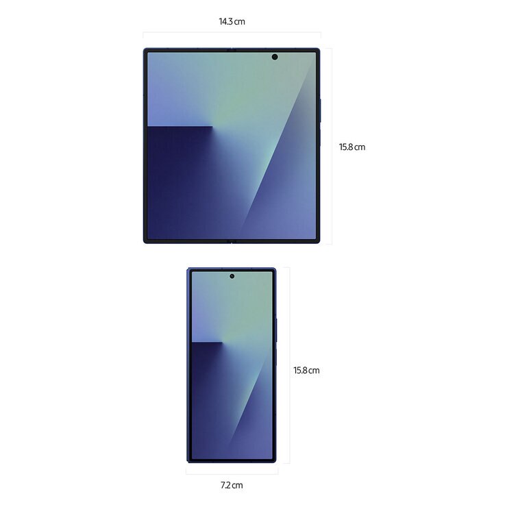Samsung Galaxy Z Fold 7 512GB Sombra Azul — Imagen 4 de 4