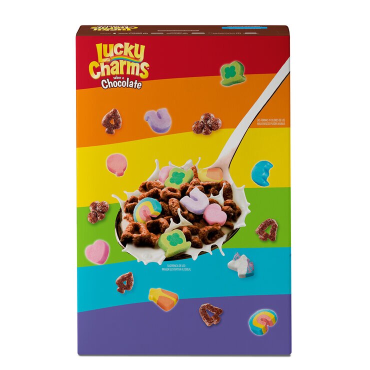 Lucky Charms Con Malvaviscos Sabor Chocolate 1 k — Imagen 2 de 2