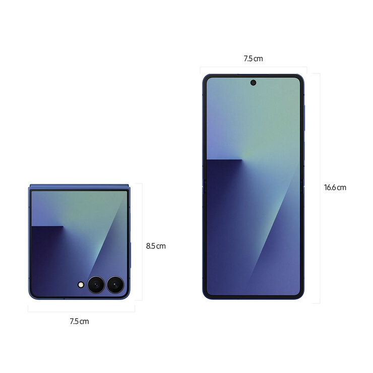 Samsung Galaxy Z Flip 7 512GB Sombra Azul — Imagen 3 de 4