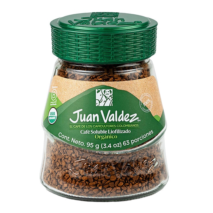 Juan Valdez Café Soluble Liofilizado Orgánico de Colombia 95 g — Imagen 1 de 4