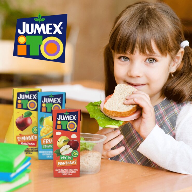 Jumexito Mezcla Jugo de Frutas 24/200 ml — Imagen 2 de 4