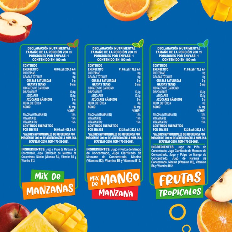 Jumexito Mezcla Jugo de Frutas 24/200 ml — Imagen 4 de 4