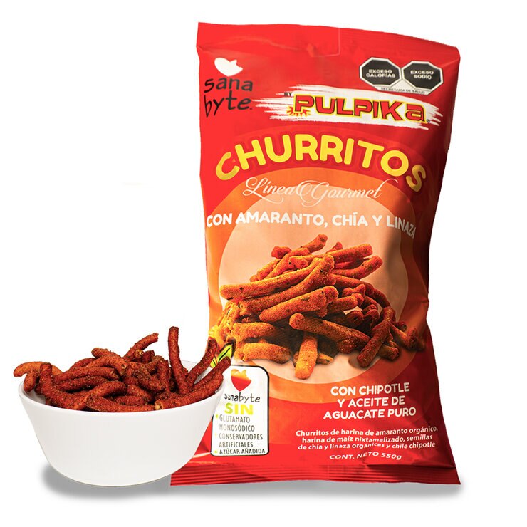 Pulpika Churrito Amaranto Con Chipotle 550 g — Imagen 3 de 3