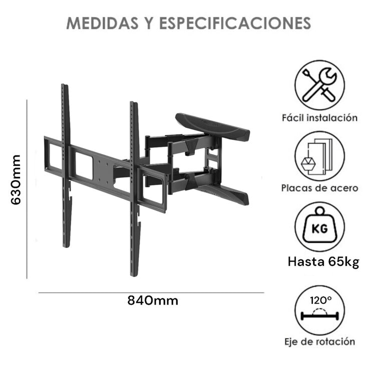 Blackrock Onix Soporte de Pantalla 50 a 98" — Imagen 2 de 4