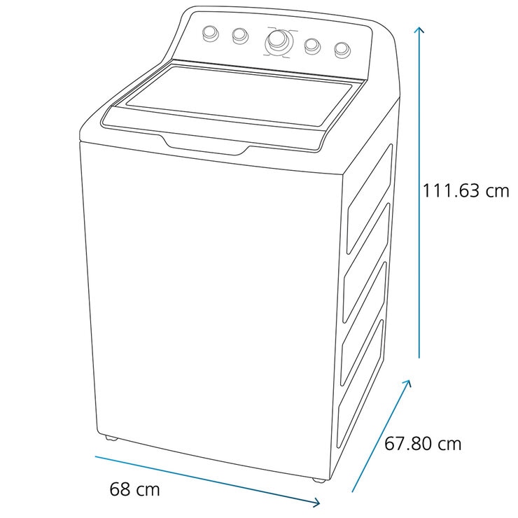 GE Lavadora Top Load 24Kg — Imagen 2 de 4