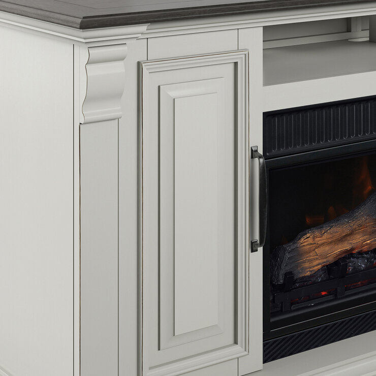 Tresanti, Consola de TV Eloise con Chimenea Eléctrica y Ventilador 2 en 1 — Imagen 2 de 4