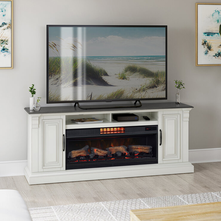Tresanti, Consola de TV Eloise con Chimenea Eléctrica y Ventilador 2 en 1 — Imagen 1 de 4