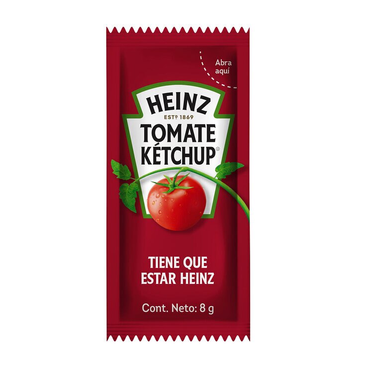 Heinz Catsup 192 sobres de8 g — Imagen 1 de 4