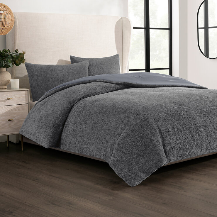 Cococozy, Juego de Edredón, Modelo Boucle, Tamaño King