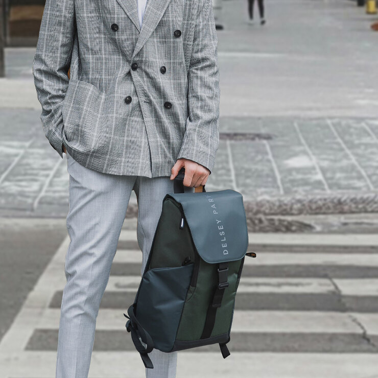 Delsey Mochila Securflap Varios Colores — Imagen 4 de 4