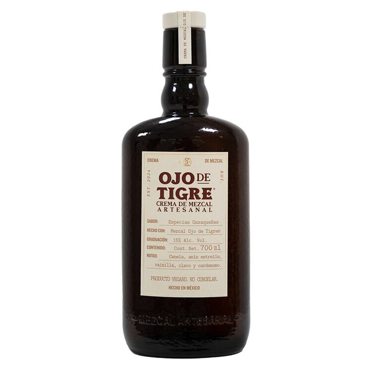 Ojo de Tigre Crema de Mezcal 700 ml — Imagen 1 de 2