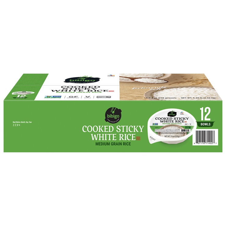 Bibigo Cooked Sticky Rice 12/210 g — Imagen 1 de 4
