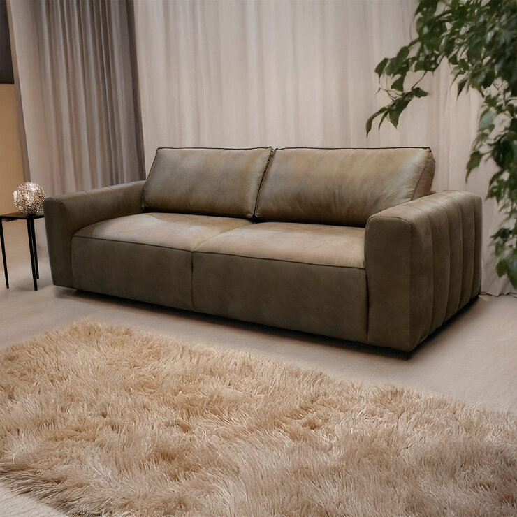 Muebles Liz, Gauss, Sofa Color Café — Imagen 1 de 4