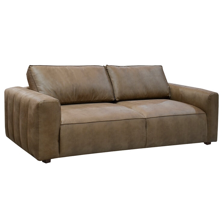 Muebles Liz, Gauss, Sofa Color Café — Imagen 2 de 4