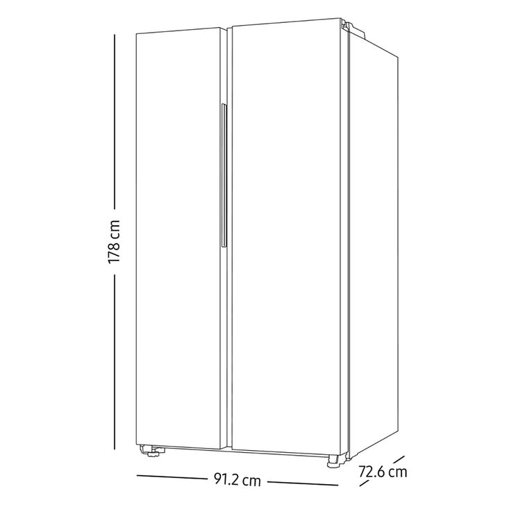 Samsung Refrigerador 23" Side By Side — Imagen 3 de 4