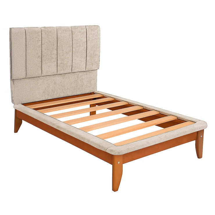Violanti, Cama Individual Beige — Imagen 4 de 4