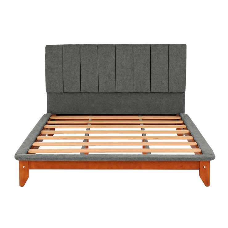 Violanti, Cama Queen Gris — Imagen 3 de 4