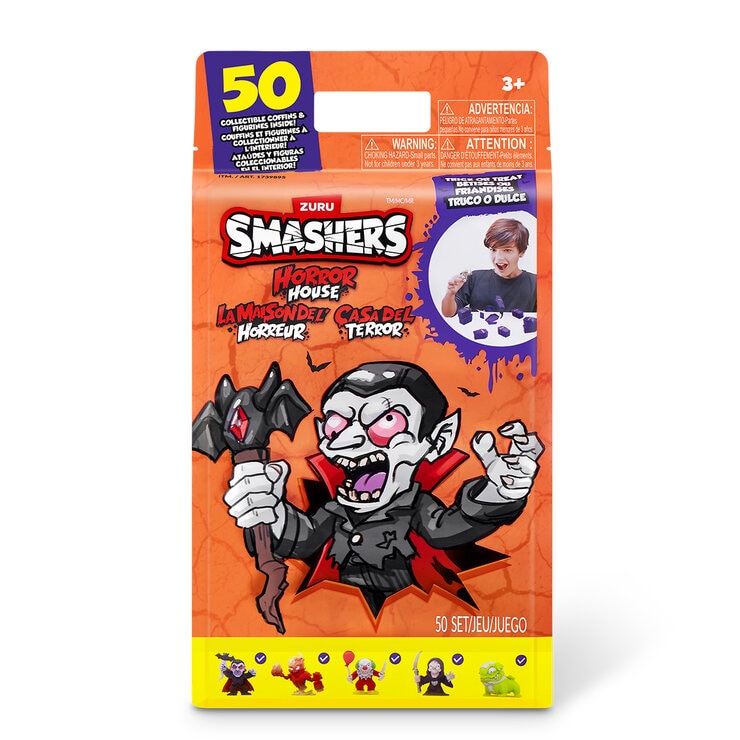 Smashers Casa del Terror, Bolsa con 50 pzas. — Imagen 1 de 4