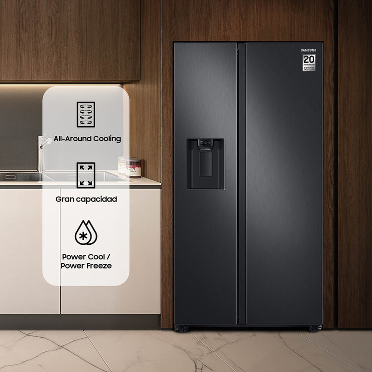 Samsung Refrigerador 22" Side By Side — Imagen 2 de 4