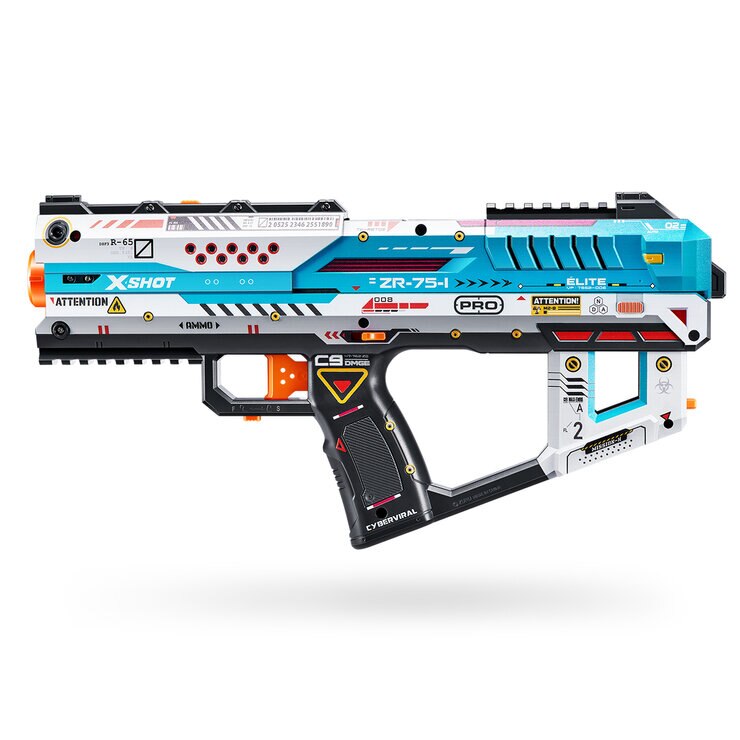 X-Shot Pro Fury-X Paquete de Batall con 2 Blasters y Blanco Interactivo — Imagen 3 de 4