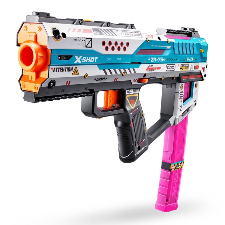 X-Shot Pro Fury-X Paquete de Batall con 2 Blasters y Blanco Interactivo — Imagen 4 de 4