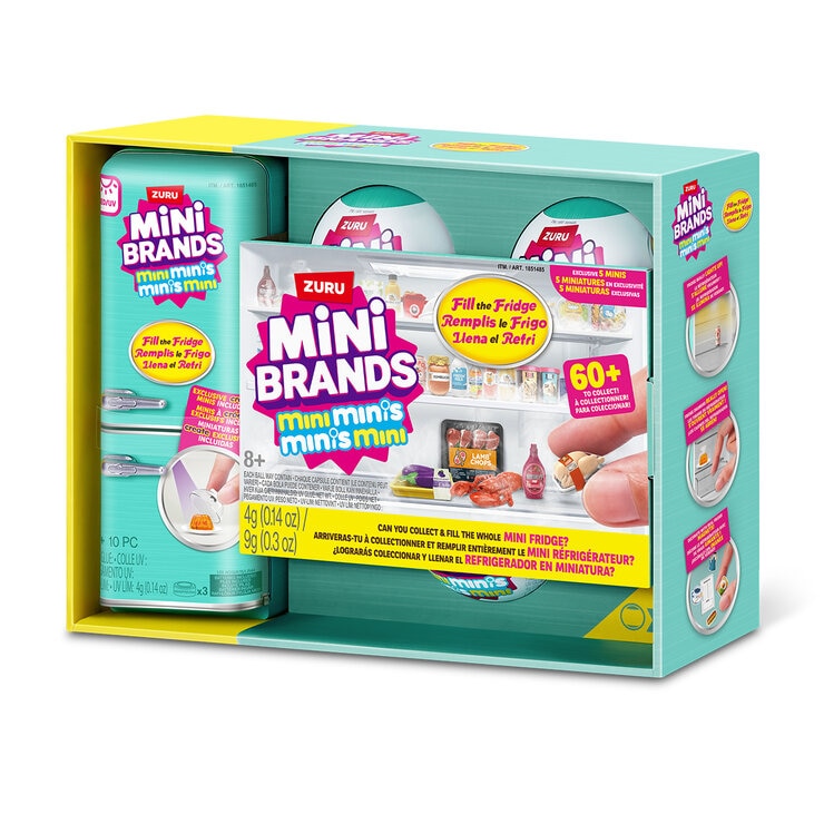 Zuru Mini Brands, Llena el Refri juego con 3 Capsulas Sorpresa — Imagen 2 de 4