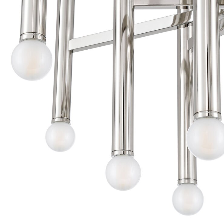 Empire Lighting, Lámpara colgante Melrose acabado Níquel — Imagen 3 de 4