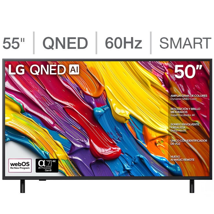 LG Pantalla 50" QNED 4K Smart TV — Imagen 1 de 4