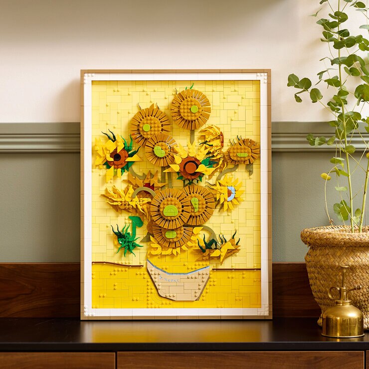 LEGO Art Vincent Van Gogh: Los Girasoles — Imagen 2 de 4