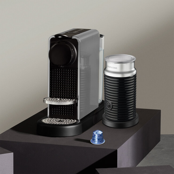 Nespresso, Cafetera Citiz Platinum con Aeroccino 3 — Imagen 2 de 4