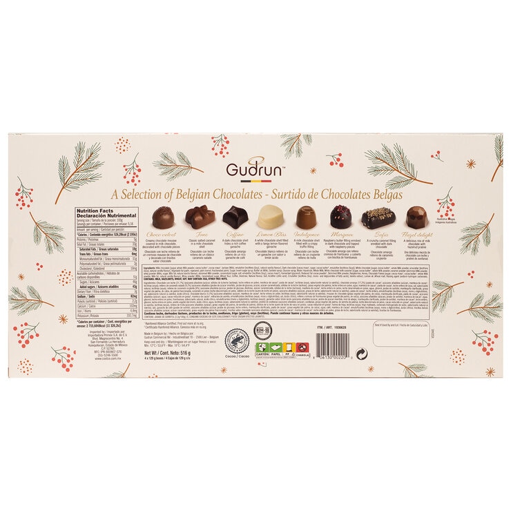 Gudrun Surtido de Chocolates Belgas 4/129 g — Imagen 2 de 2