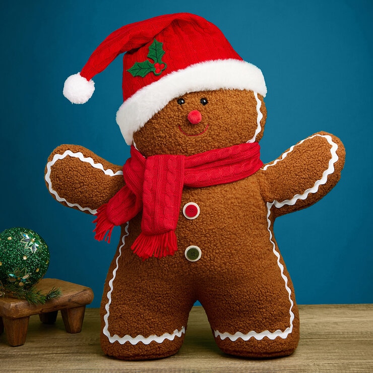Muñeco de Jengibre, Peluche Decorativo, Varios Modelos — Imagen 2 de 2