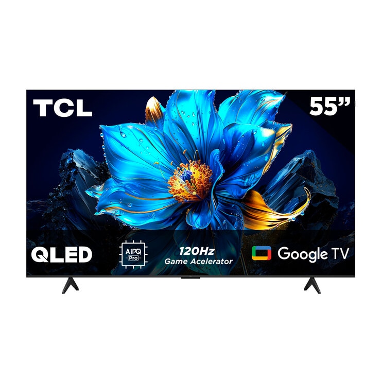 TCL Pantalla 55" QLED 4K Google TV