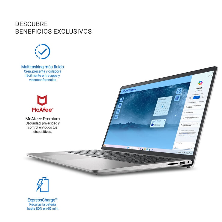 DELL 15 Laptop 15.6" Full HD 16GB 512GB SSD — Imagen 4 de 4