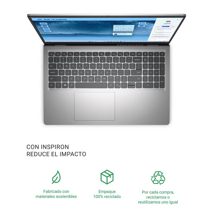 DELL 15 Laptop 15.6" Full HD 16GB 512GB SSD — Imagen 2 de 4