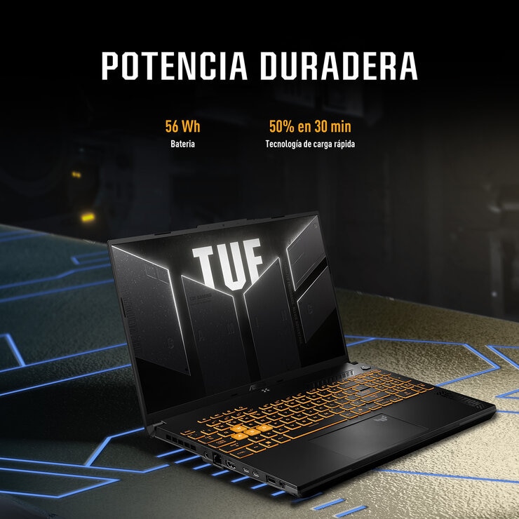 ASUS TUF Gaming F16 Laptop 16" Full HD+ Intel Core i7 16GB 1TB SSD — Imagen 4 de 4
