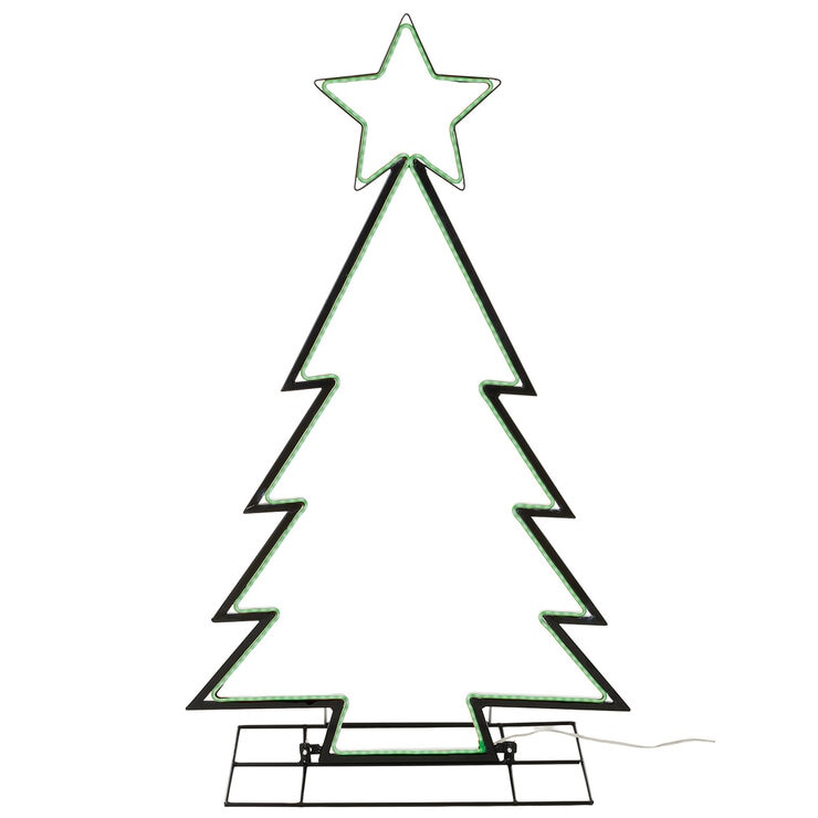 Árbol de Metal con 290 Luces LED — Imagen 4 de 4