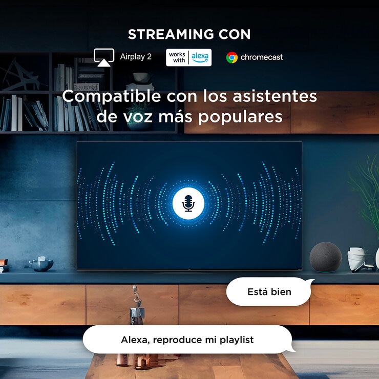 TCL Pantalla 75" QLED 4K Google TV — Imagen 3 de 4