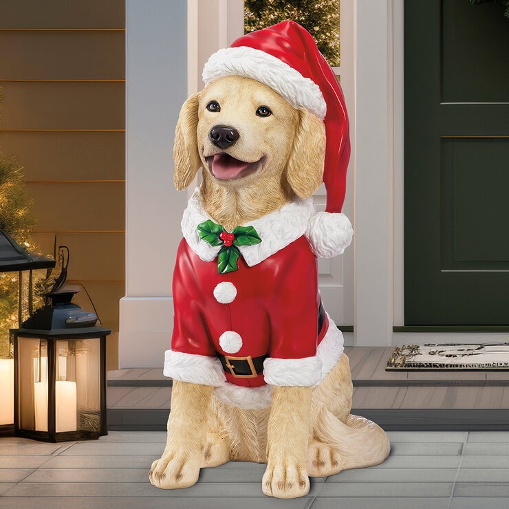 Perro Festivo para Recibidor 66cm, Varios Modelos — Imagen 3 de 3