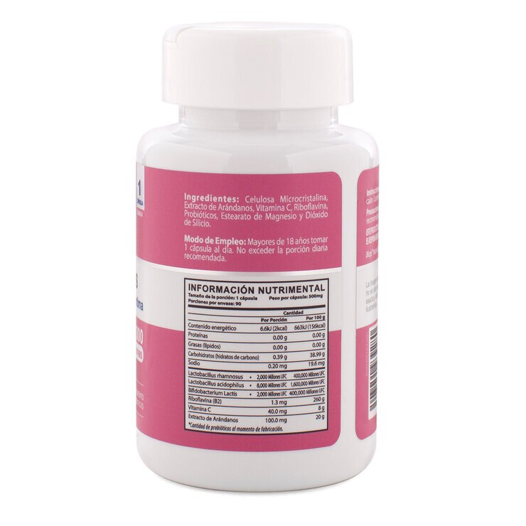 Naturagel Probióticos Equilibrio de la flora íntima 90 Cápsulas — Imagen 2 de 3