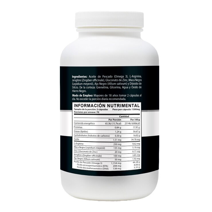Naturagel Maca Negra 140 Cápsulas — Imagen 3 de 3