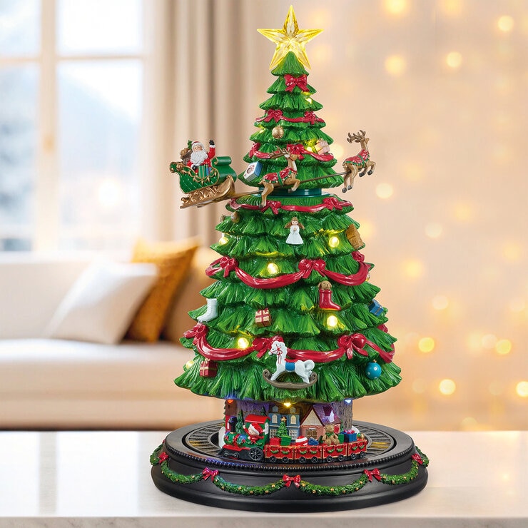 Árbol Navideño con Música y Luces LED — Imagen 1 de 4