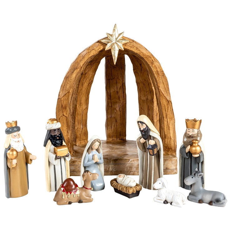 Nacimiento con Luces LED, 11 Piezas — Imagen 3 de 4