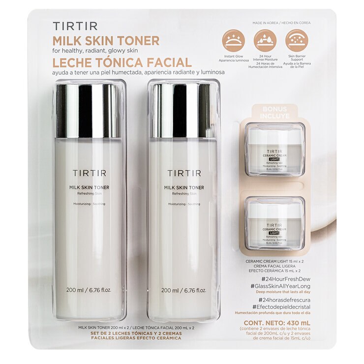 TIRTIR Leche Tónica Facial 4 pzas — Imagen 1 de 4