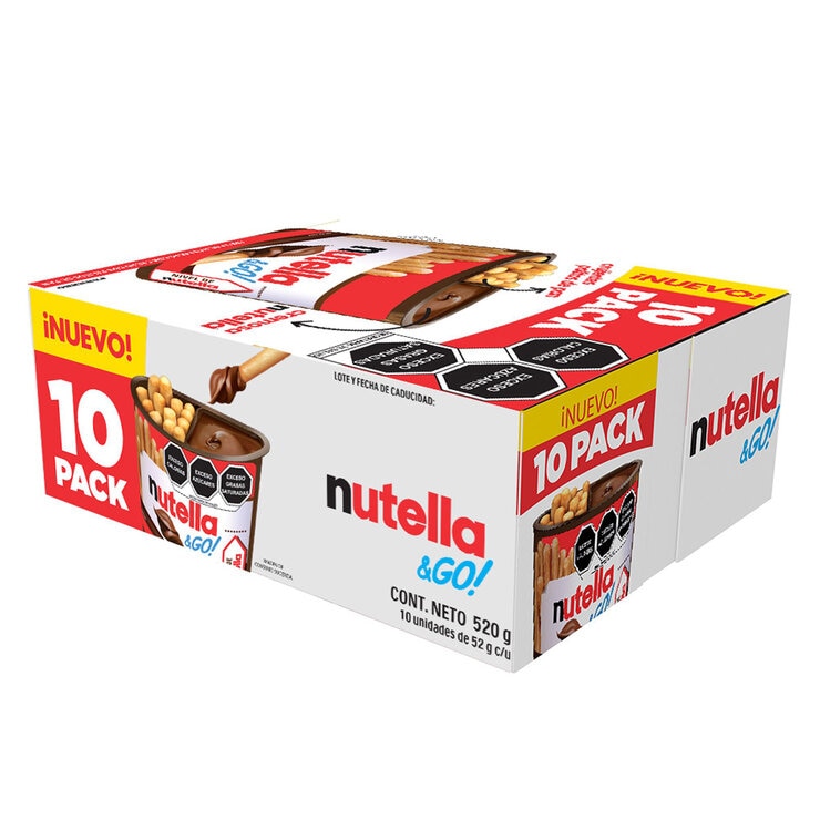 NUTELLA & GO 10 PZ 520G — Imagen 2 de 4