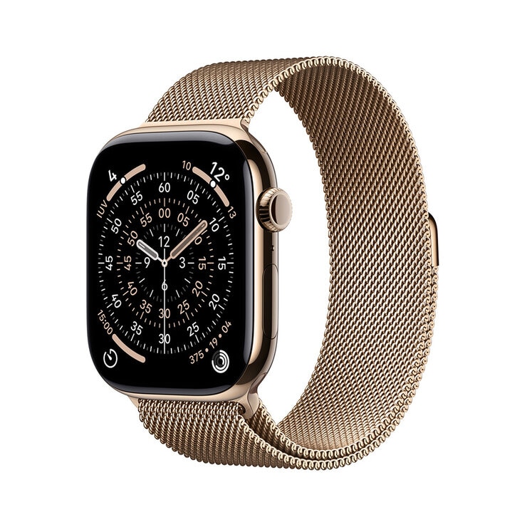 Apple Watch Series 11 (GPS+Celular) 46mm Caja de Titanio Oro