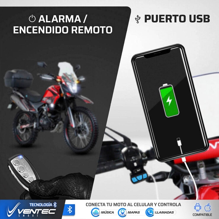 Vento Motocicleta Crossmax 250cc Rojo — Imagen 3 de 4