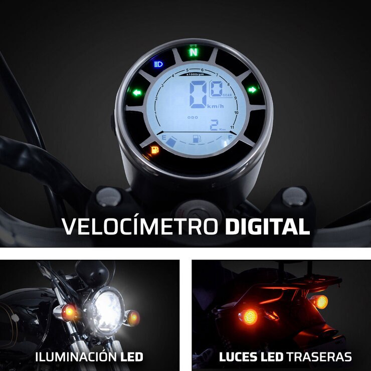 Vento Motocicleta Thunderstar 300cc Negro — Imagen 4 de 4