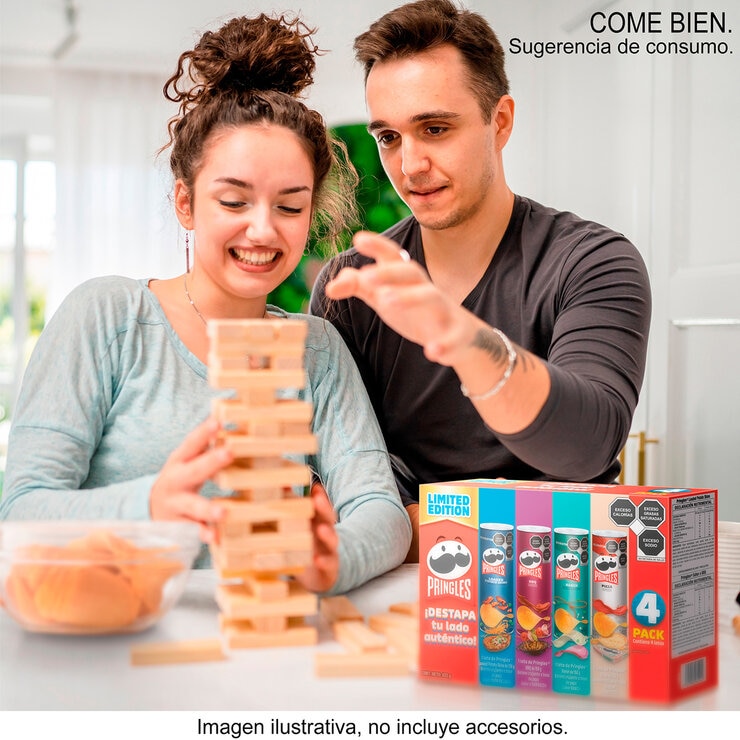 Pringles 4 Pack 4/158 g — Imagen 4 de 4